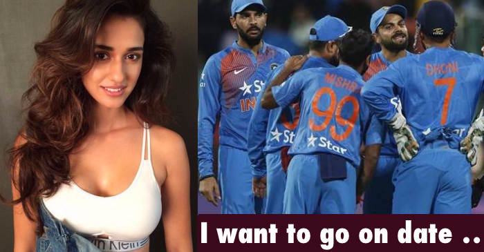 Bollywood actress Disha Patani wants to go on a date with this Indian cricketer