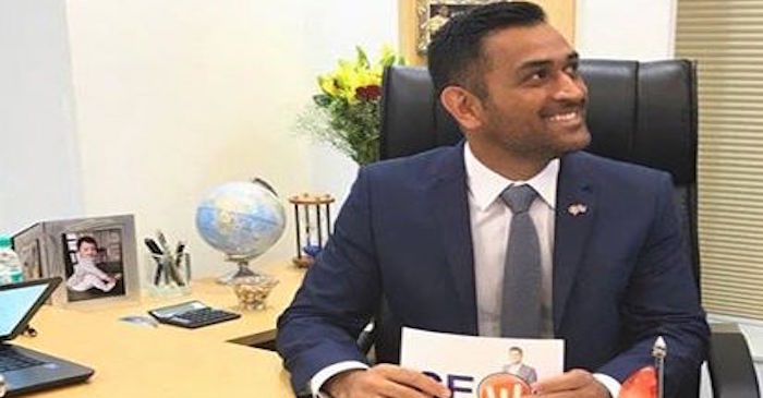 Here’s the real truth behind MS Dhoni’s CEO (Gulf Oil India) viral picture