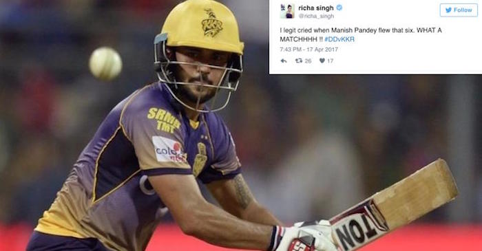 IPL 2017: Here’s how Twitter reacted as Manish Pandey wins a thriller for KKR