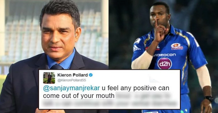 IPL 2017: Kieron Pollard slams Sanjay Manjrekar over ‘Brainless’ remark