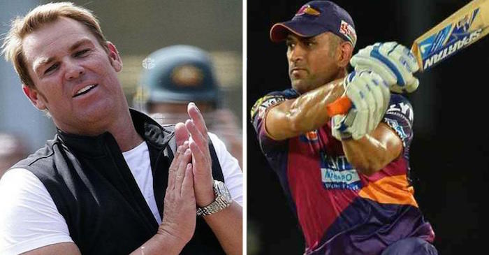 Shane Warne shuts the mouths of all MS Dhoni critics in single tweet