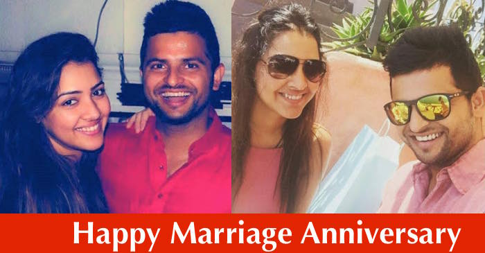 PHOTOS : Happy Marriage Anniversary Suresh Raina and Priyanka Chaudhary