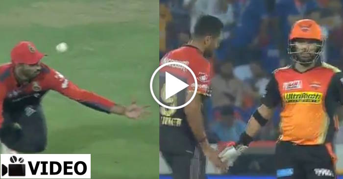 WATCH: Yuvraj Singh shakes hand with RCB bowler Aniket Choudhary #SpiritofCricket