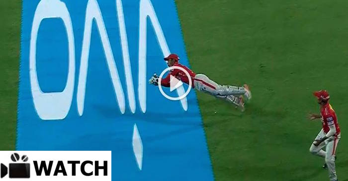 WATCH: Wriddhiman Saha takes a stunning catch against RCB