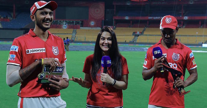 Here’s how Preity Zinta celebrated Kings XI Punjab win with Sandeep Sharma, Axar Patel