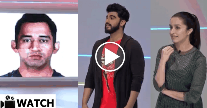 Arjun Kapoor, Shraddha Kapoor identify half pics of cricketers in a funny game show