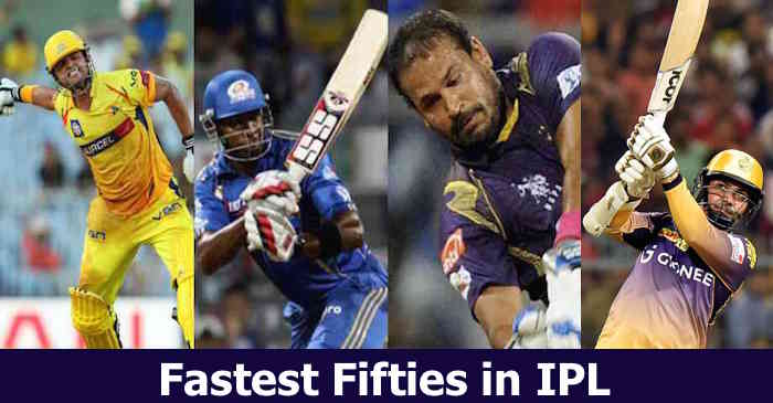 Top 10 Fastest Fifties In IPL History