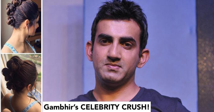 Gautam Gambhir reveals the name of his celebrity crush