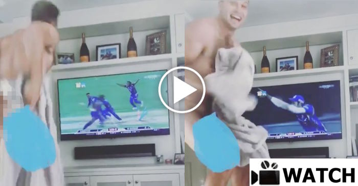 WATCH: Jos Buttler loses his towel while celebrating Mumbai Indians’ victory (IPL 2017 Final)