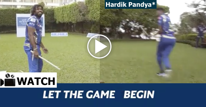 WATCH: The Mumbai Indians teammates playing a ‘Gilli Danda’