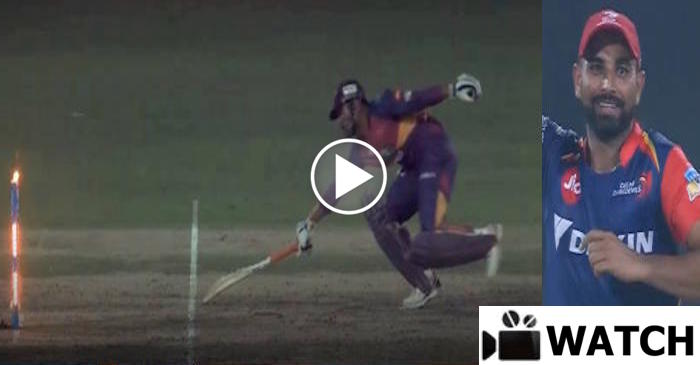 WATCH: Mohammed Shami stuns MS Dhoni with a direct-hit onto the stumps
