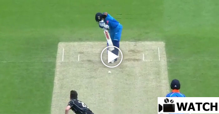 WATCH: Virat Kohli scores a half-century in the warm-up match against New Zealand (ICC Champions Trophy 2017)