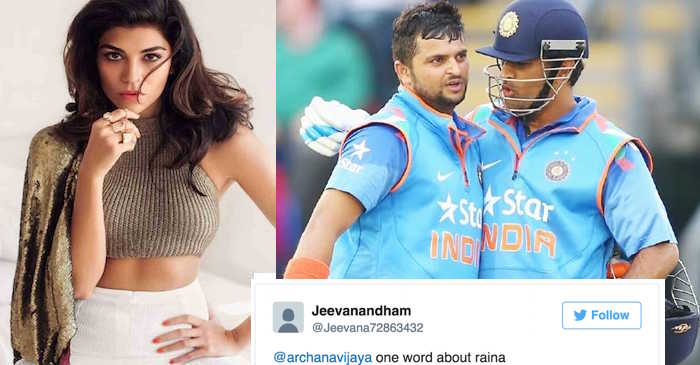 IPL anchor Archana Vijaya answers to fans questions regarding Suresh Raina and MS Dhoni