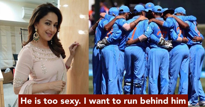 Madhuri Dixit revealed her love for an Indian cricketer