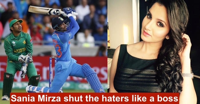 Sania Mirza thrashed haters who trolled her for the tweet supporting both India and Pakistan