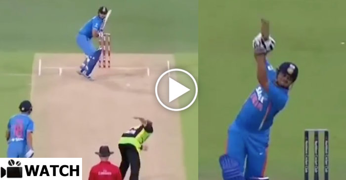 WATCH: Suresh Raina- The master of inside-out shots