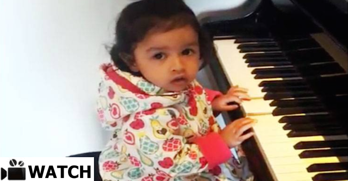 WATCH: MS Dhoni’s little princess Ziva playing the piano
