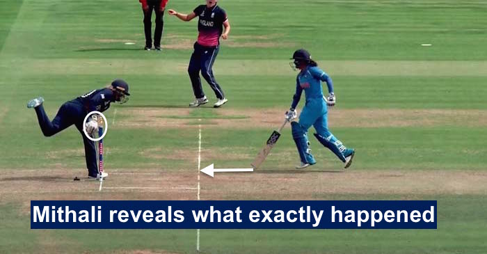 Mithali Raj opens up about her bizarre run out in the finals of WWC17