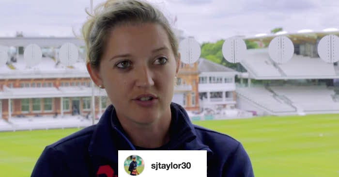 England’s wicket-keeper Sarah Taylor opens up about her viral picture!