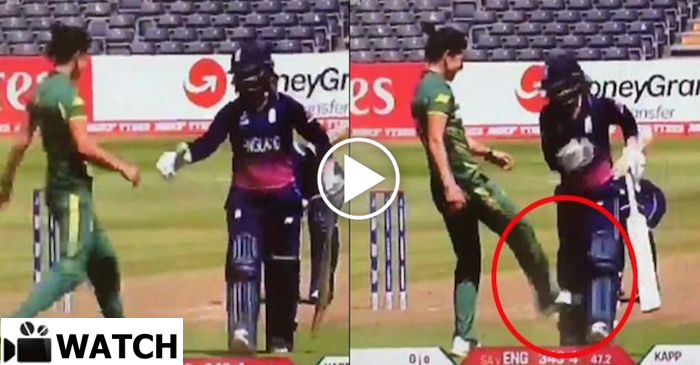 WATCH: Tammy Beaumont and Marizanne Kapp involved in hilarious incident during England vs South Africa ODI