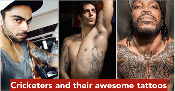 Here are top 15 cricketers with Tattoos on their body