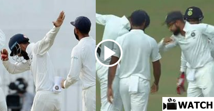 WATCH: Virat Kohli and KL Rahul celebrate Upul Tharanga’s wicket with a classic ‘dab’
