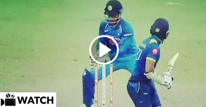 WATCH: MS Dhoni’s 99th stumping in One Day Internationals