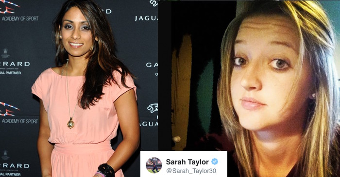 Sarah Taylor trolled Isa Guha for the ‘Hottest Female Cricketer’ post