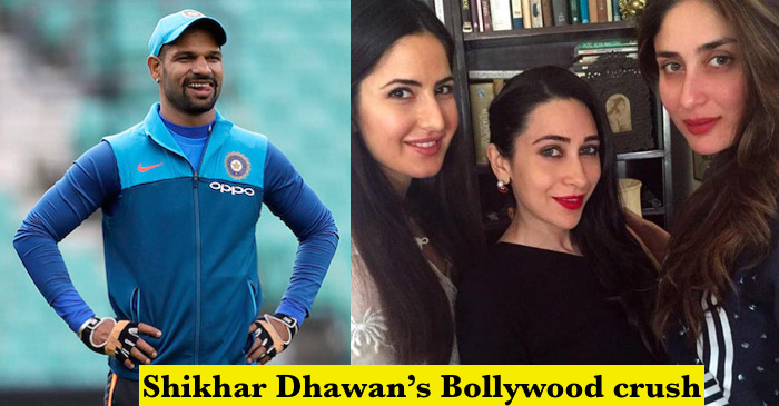 Shikhar Dhawan reveals his favourite actress, actor, movie and cricketer