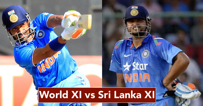 Suresh Raina, Robin Uthappa to play for World XI against Sri Lanka