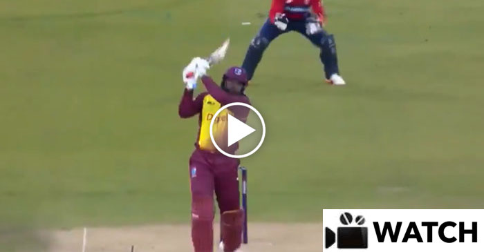WATCH: Chris Gayle becomes first batsman to hit 100 sixes in T20 internationals