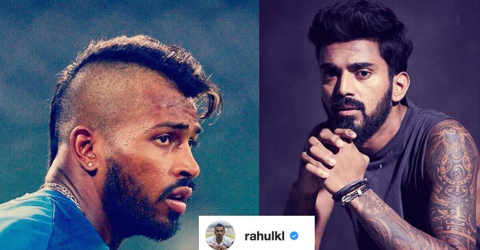 KL Rahul takes a dig at Hardik Pandya's new hairstyle 