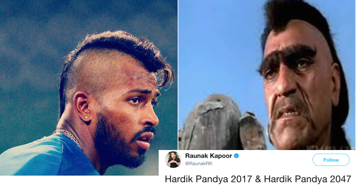 Hardik Pandya HILARIOUSLY trolled by fans for his new hairstyle