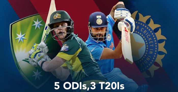 India vs Australia series 2017: Complete schedule