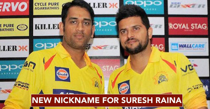 After MS Dhoni, Chennai fans gave a new nickname to Suresh Raina