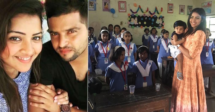 Priyanka and Suresh Raina adopt the education of five girls; an initiative on behalf of ‘The Gracia Raina Foundation’