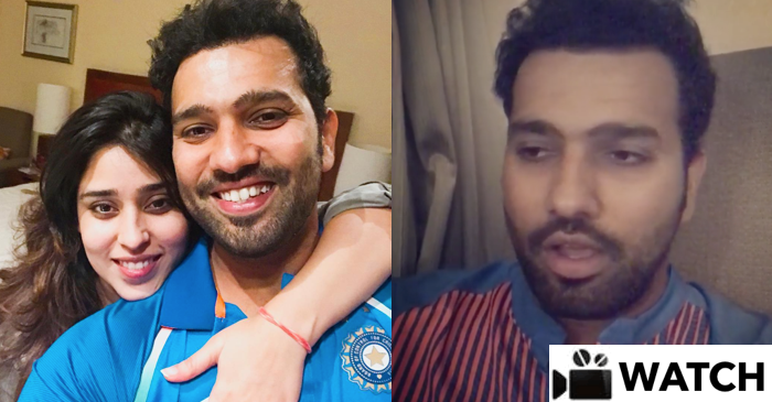 VIDE: Rohit Sharma has a special message for his fans and followers