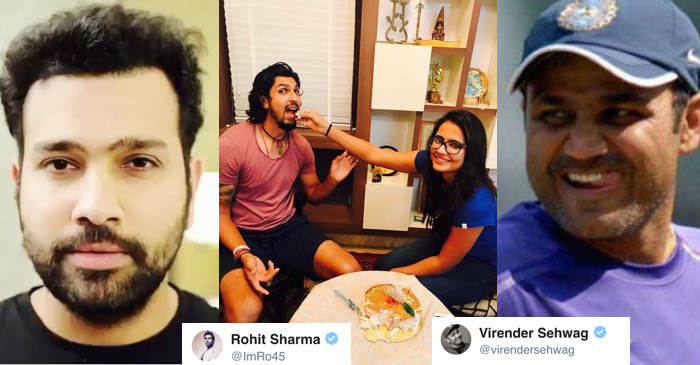 Rohit Sharma, Virender Sehwag trolls Ishant Sharma on his 29th birthday