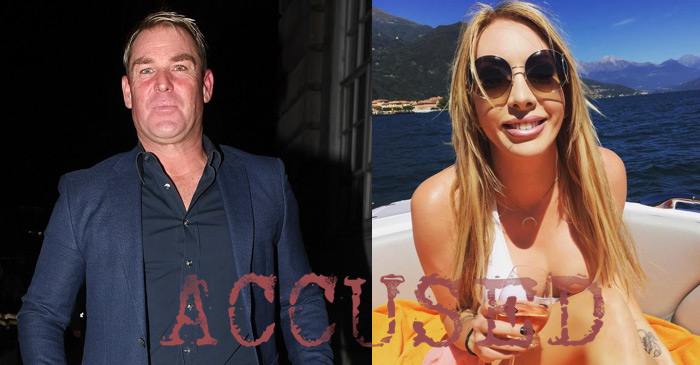 Shane Warne accused of hitting a porn star; victim shares photos of her bruises