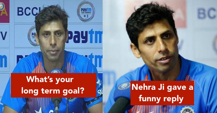 Ashish Nehra gave an epic reply when asked about his long-term goals