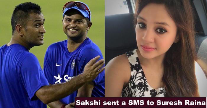 When Sakshi messaged Suresh Raina to inform MS Dhoni about Ziva’s birth