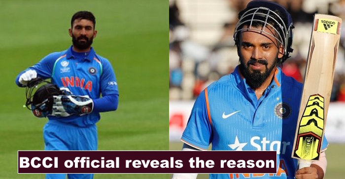 Here’s why Indian selectors picked Dinesh Karthik in place of KL Rahul