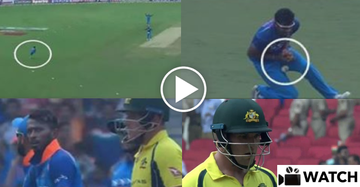 WATCH: Jasprit Bumrah’s juggling catch to dismiss Aaron Finch