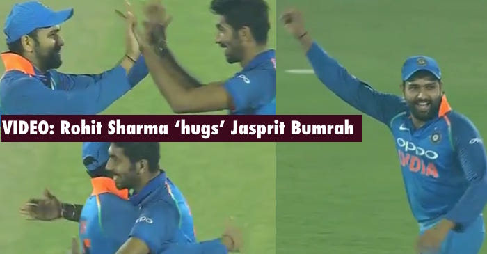 WATCH: When Rohit Sharma hugged Jasprit Bumrah for taking Team India to victory