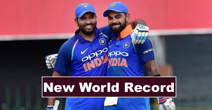 Virat Kohli and Rohit Sharma create world record in ODIs