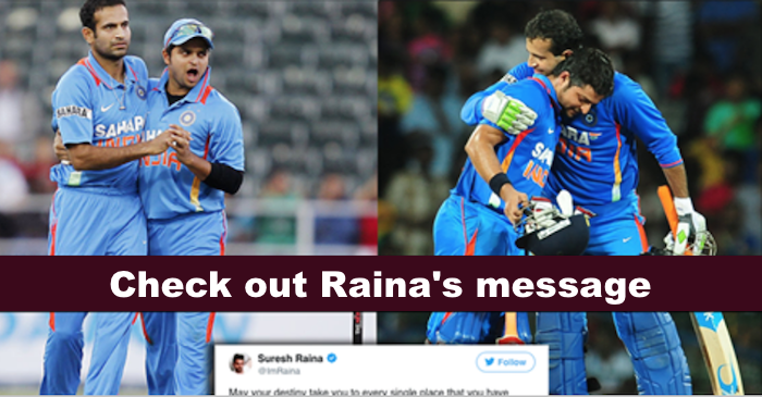 Cricketers wish Irfan Pathan on his birthday; Suresh Raina’s message is still winning hearts of fans