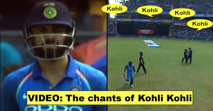 WATCH: Fans welcome Virat Kohli with the chants of ‘Kohli Kohli’ in his 200th ODI