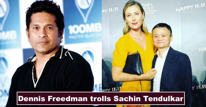 Australian journo Dennis Freedman trolls Sachin Tendulkar; Twitterati come up with harsh reactions