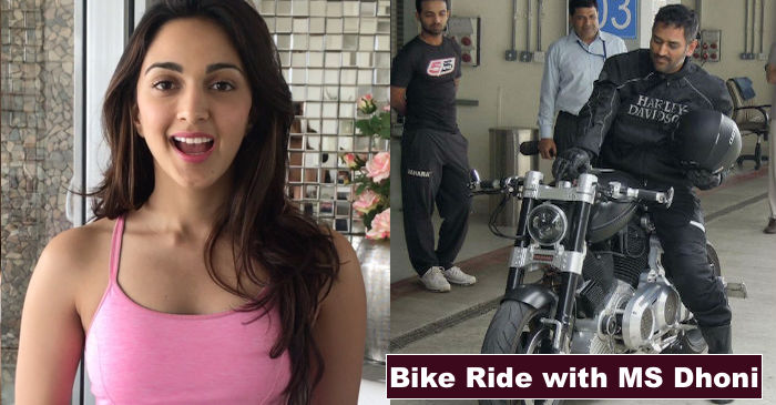 Here’s the reason why Kiara Advani wants to go on a bike ride with MS Dhoni
