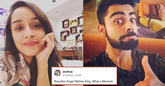 Shraddha Kapoor win hearts of fans with her lovely message for Virat Kohli